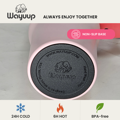 Wayuup 40oz Tumbler – Flamingo