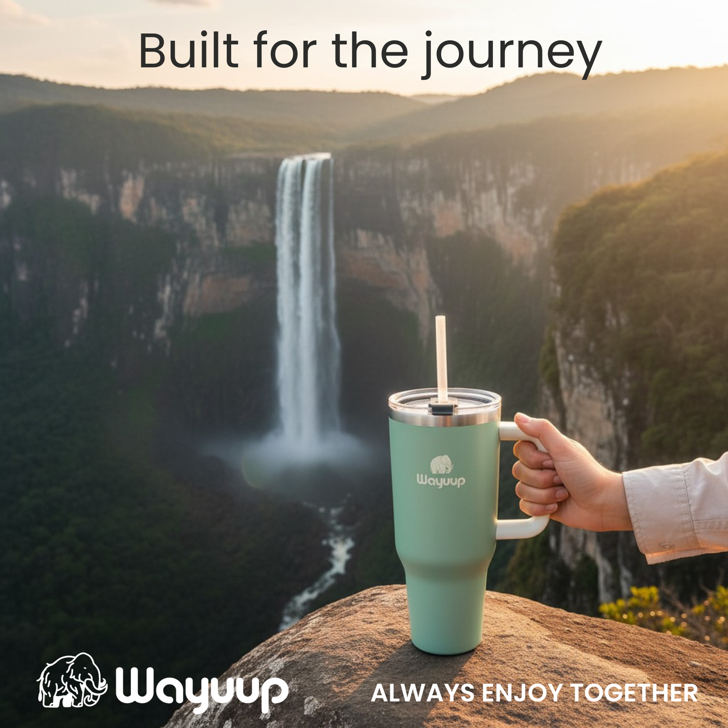 Wayuup 40oz Tumbler – Crocodile